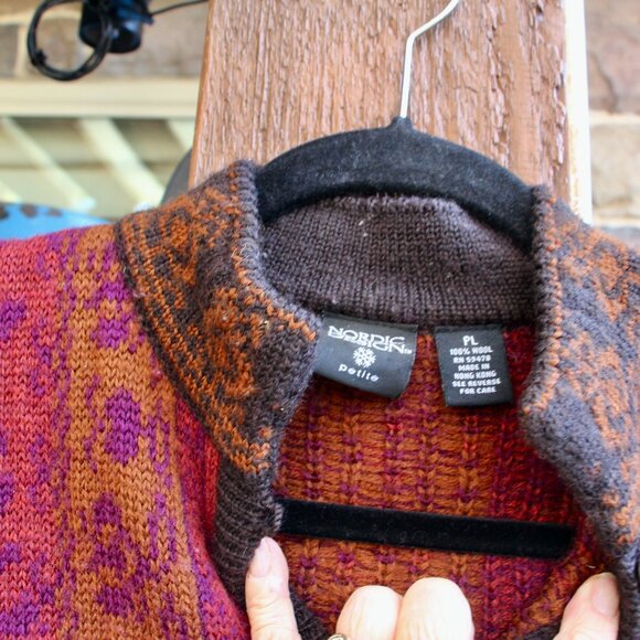 Nordic Design wool sweater size LP - Picture 2 of 6
